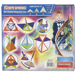 Jeu magnétique de construction Supermag 48 pièces
