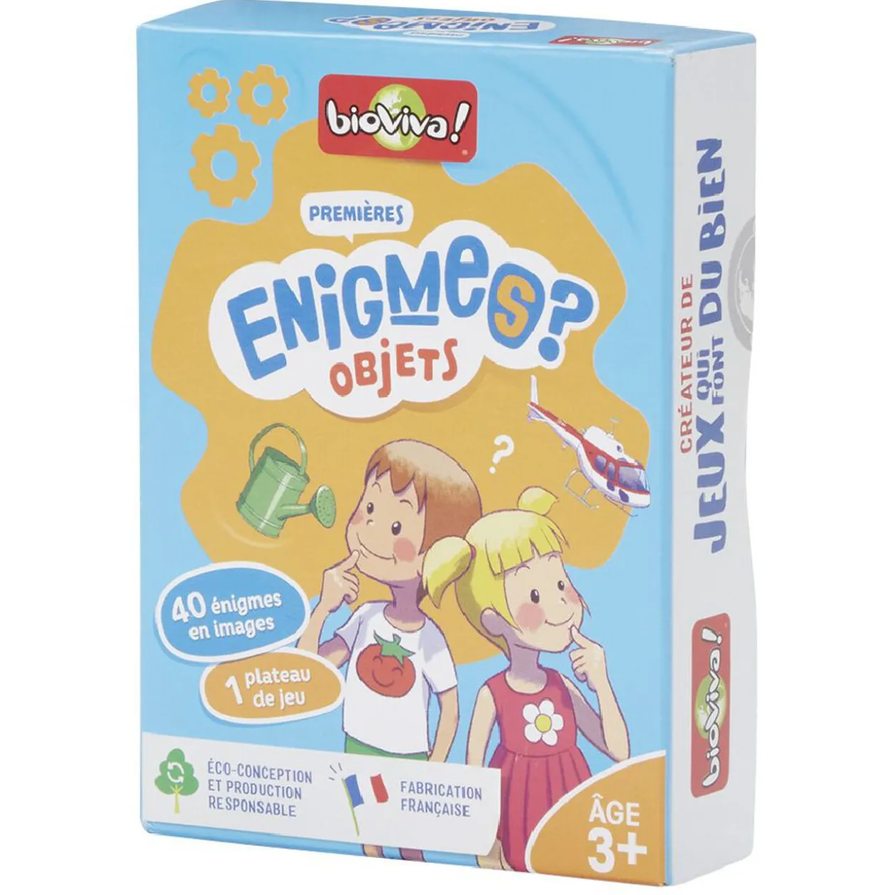 Jeu mes premières énigmes objets