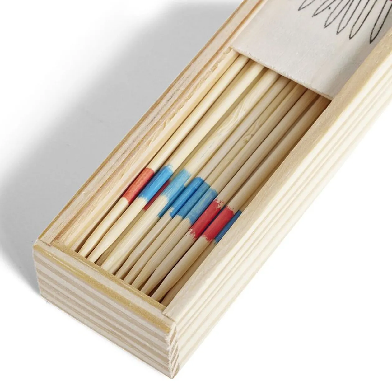 Jeu Mikado en bois - 24 bâtons