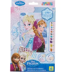 Jeu mosaïque Anna et Elsa
