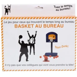 Jeu passe temps au bureau basket