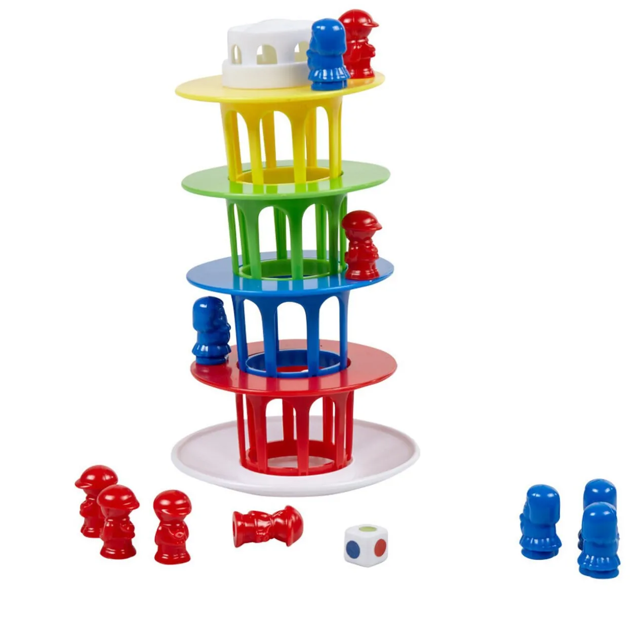 Jeu passe temps au bureau la tour d équilibre