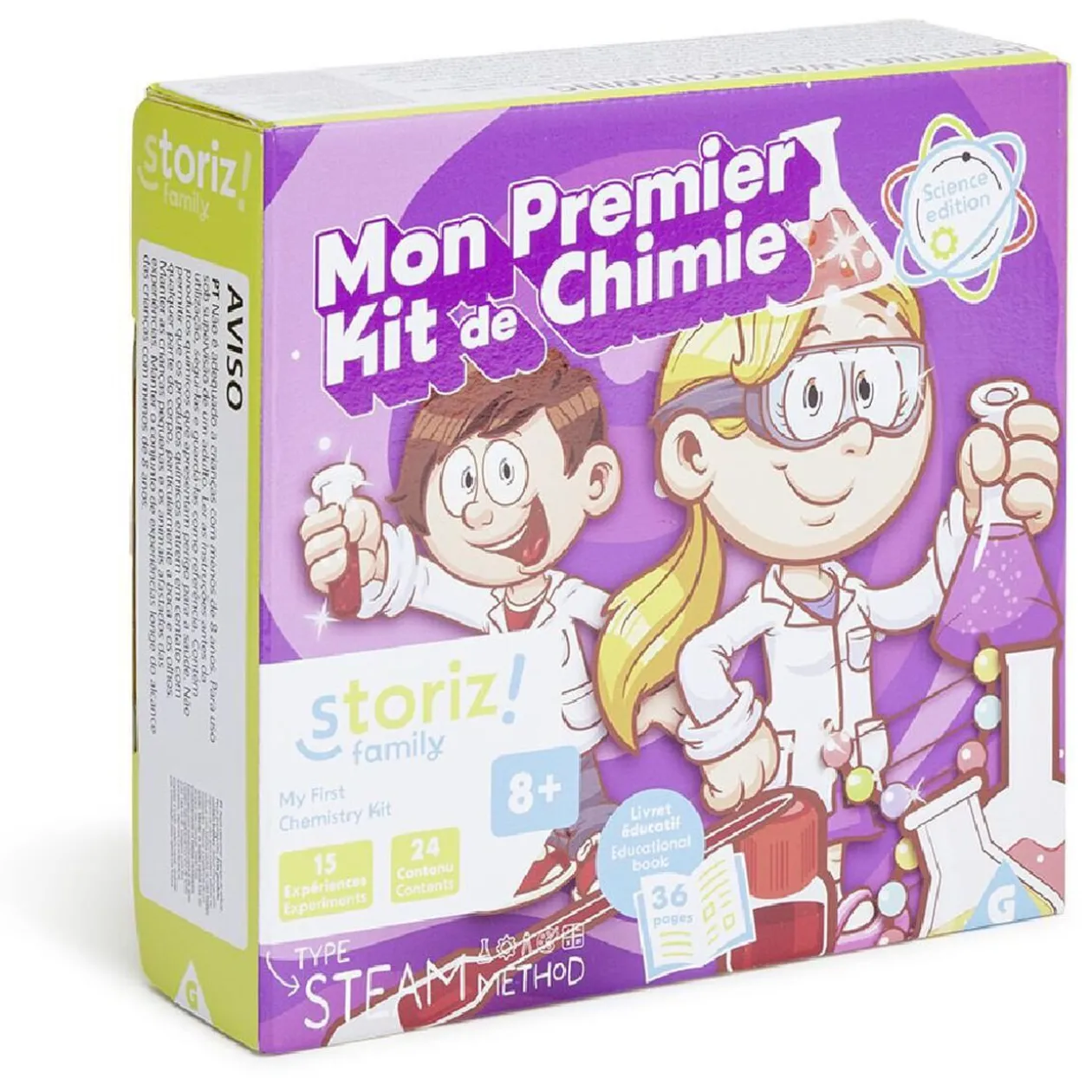 Jeu premier kit de chimie