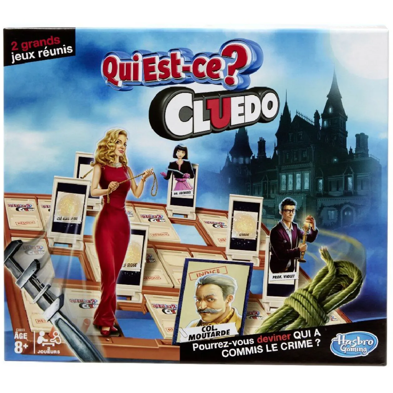 Jeu Qui est-ce ? Cluedo