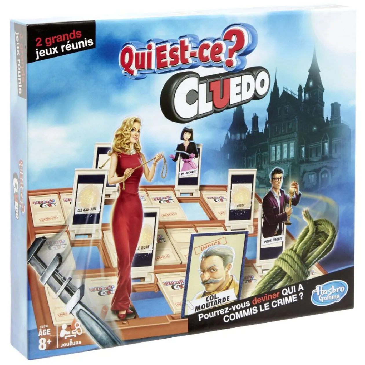Jeu Qui est-ce ? Cluedo