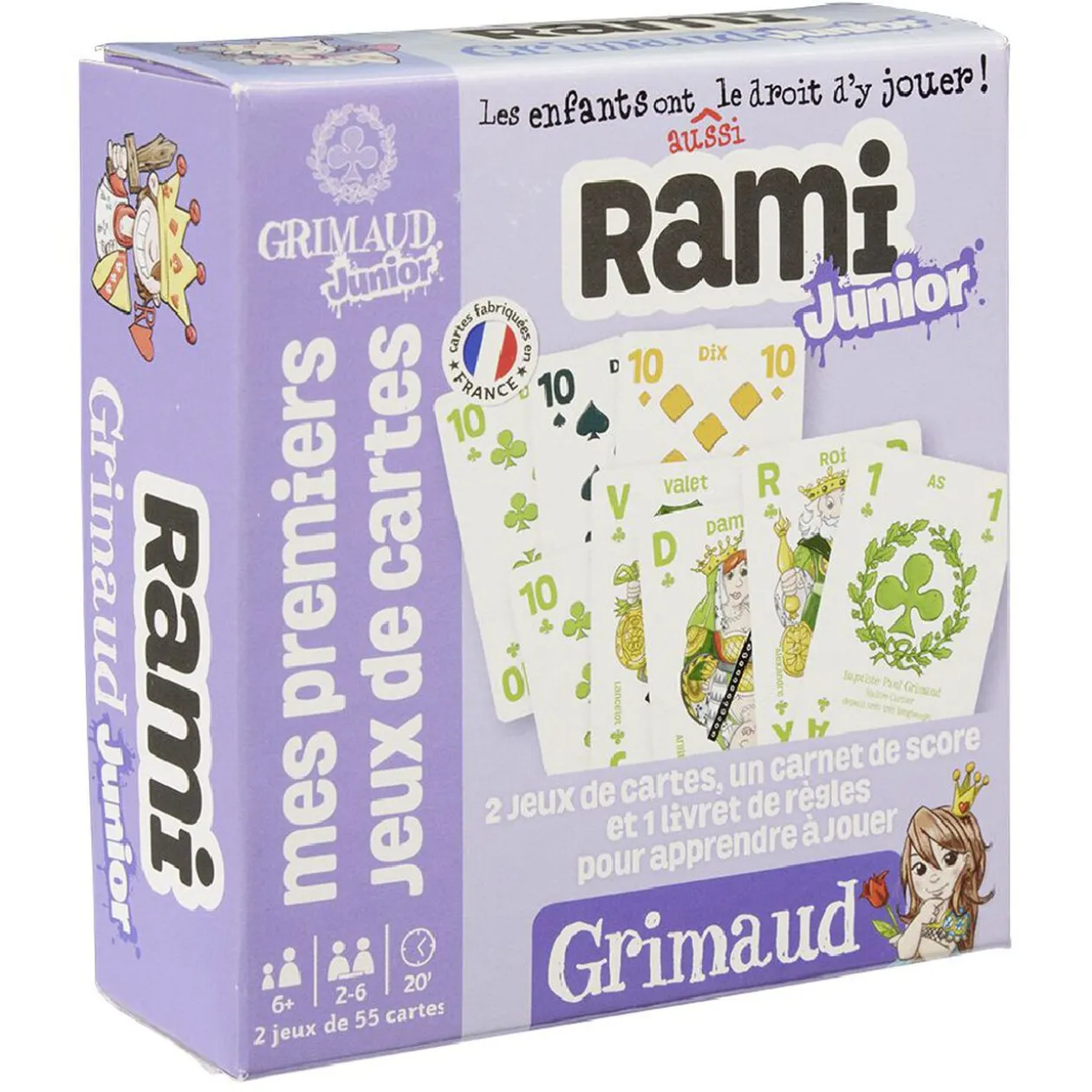 Jeu Rami Junior Ducale Mes premiers jeux de cartes