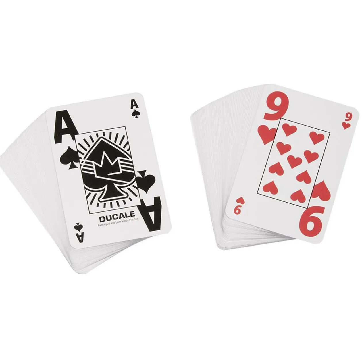 Jeu Rami Optic Ducale 54 cartes x2 pour jouer sans lunettes