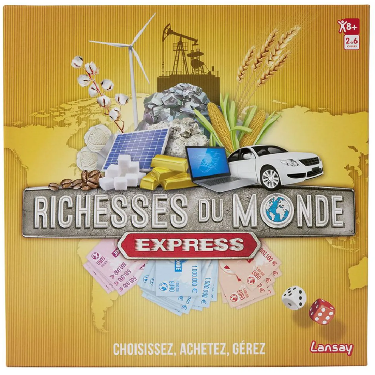 Jeu richesses du monde Express Lansay