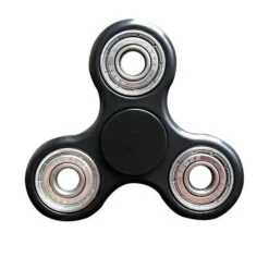 Jeu toupie Hand Spinner noir et gris
