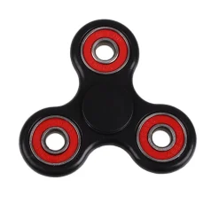 Jeu toupie Hand Spinner noir et gris