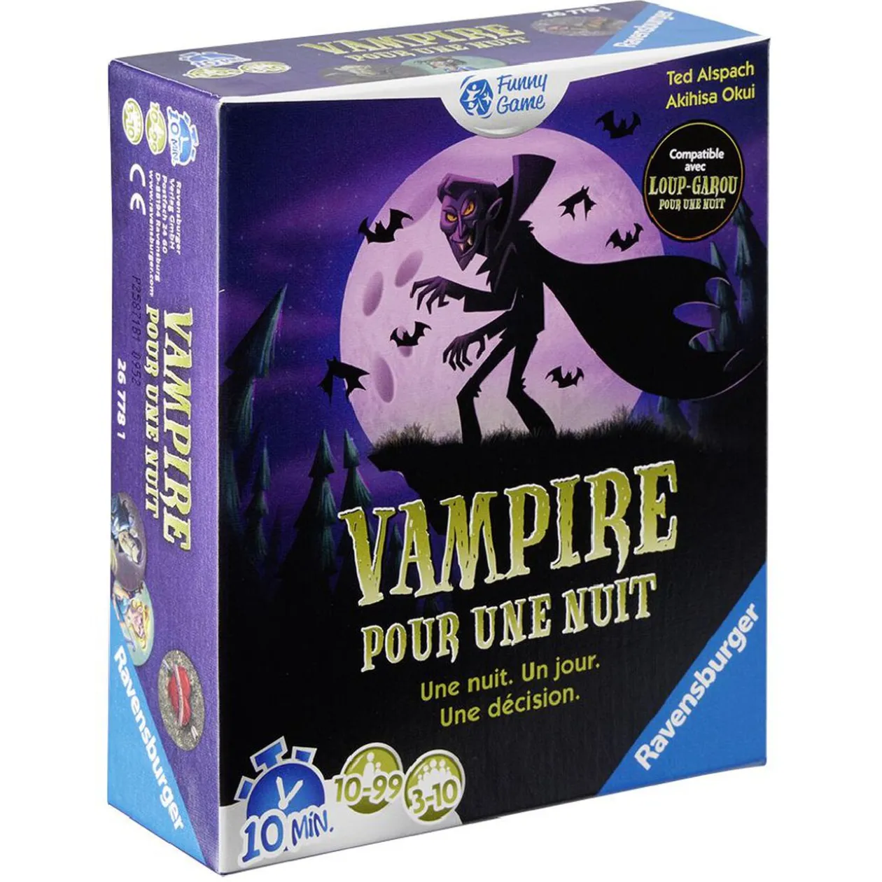 Jeu Vampire pour une nuit Ravensburger