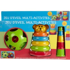 Jeu éveil anneaux et formes