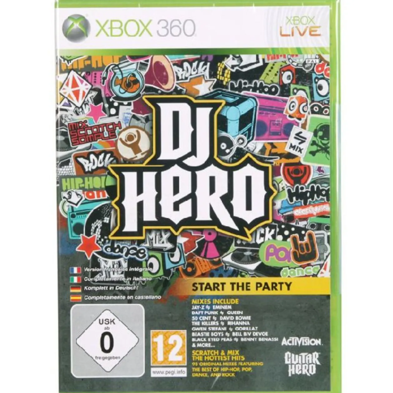 Jeu XBOX DJ Hero 1