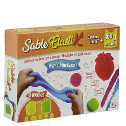 Jeux créatifs x4 slim cartes à gratter attrape rêves sable élastique