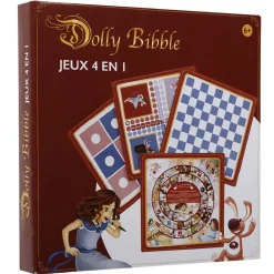 Jeux de société 4 en 1 Dolly Bibble