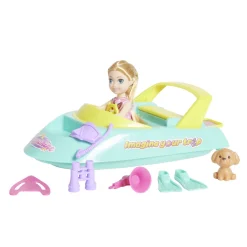 Jouet bateau 9 accessoires