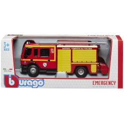 Jouet camion de pompier métal et plastique