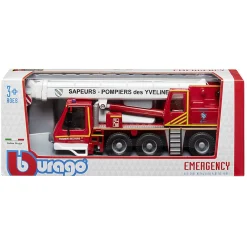 Jouet camion de pompier métal et plastique