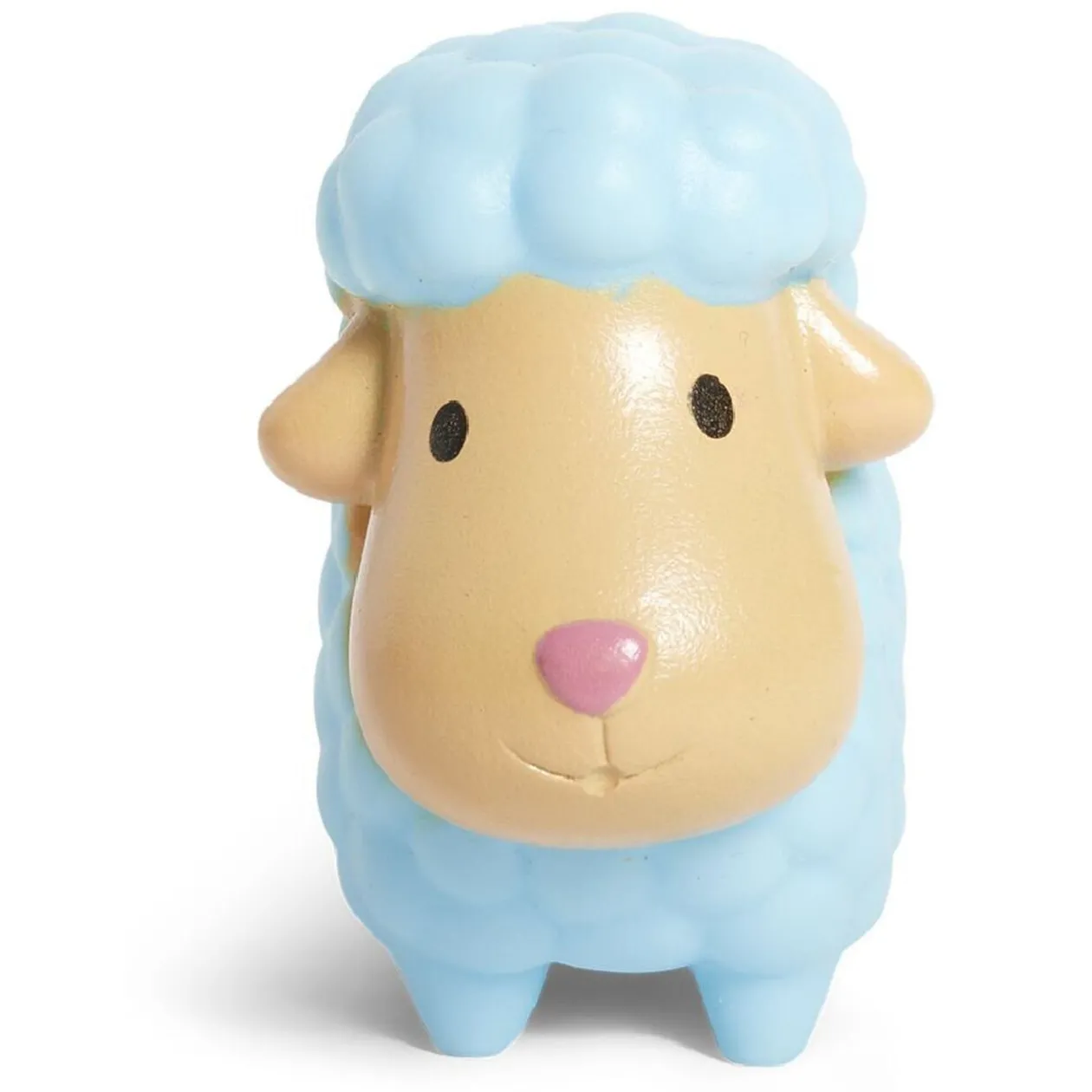 Jouet de bain animal rose bleu jaune x3