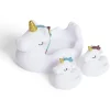 Jouet de bain licorne x3