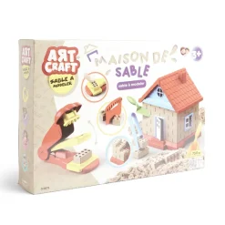 Jouet maison sable magique 37x75xH26cm