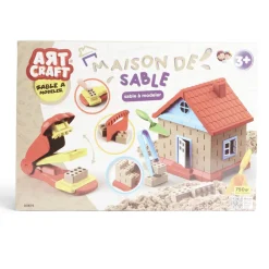 Jouet maison sable magique 37x75xH26cm