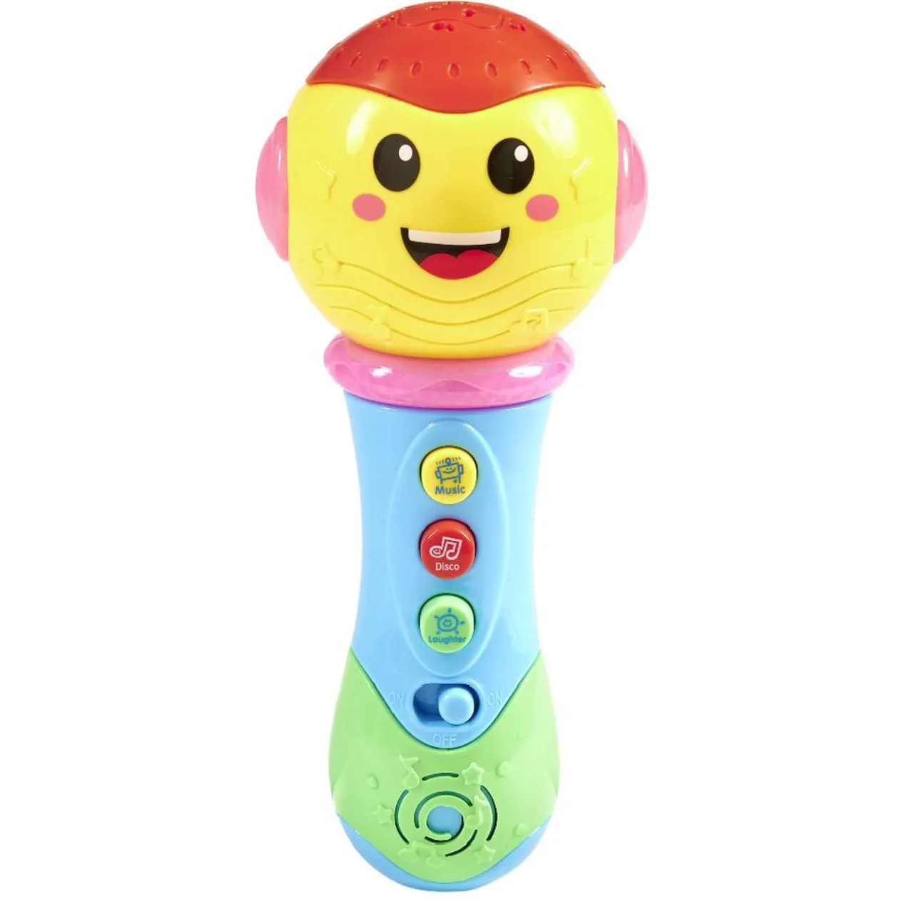 Jouet microphone lumière et son