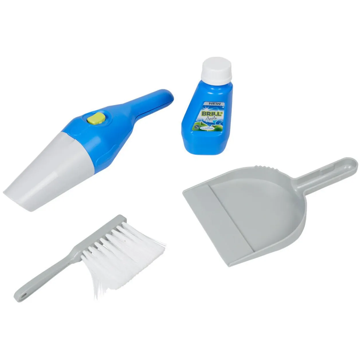 Jouet set de ménage bleu blanc