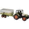 Jouet tracteur et remorque Claas