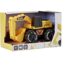 Jouet véhicule de chantier lumière et son