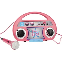 Karaoké Boombox 7en1 iDance wireless bluetooth speaker rose