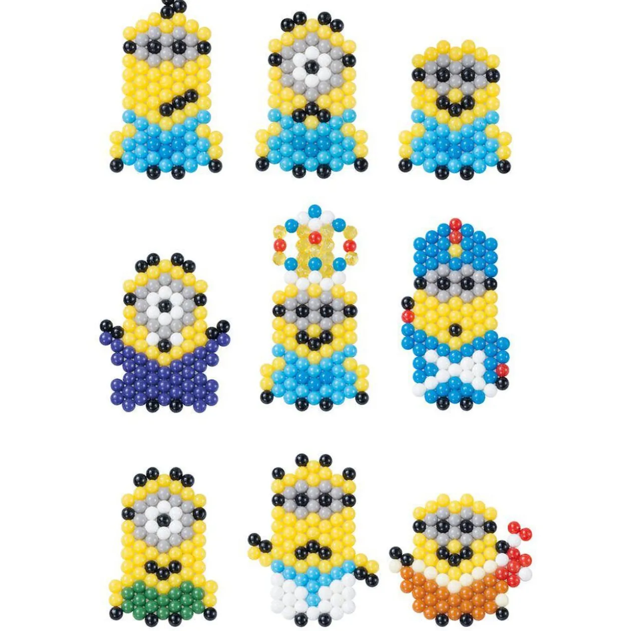 Kit aquabeads Les Minions perles à l'eau