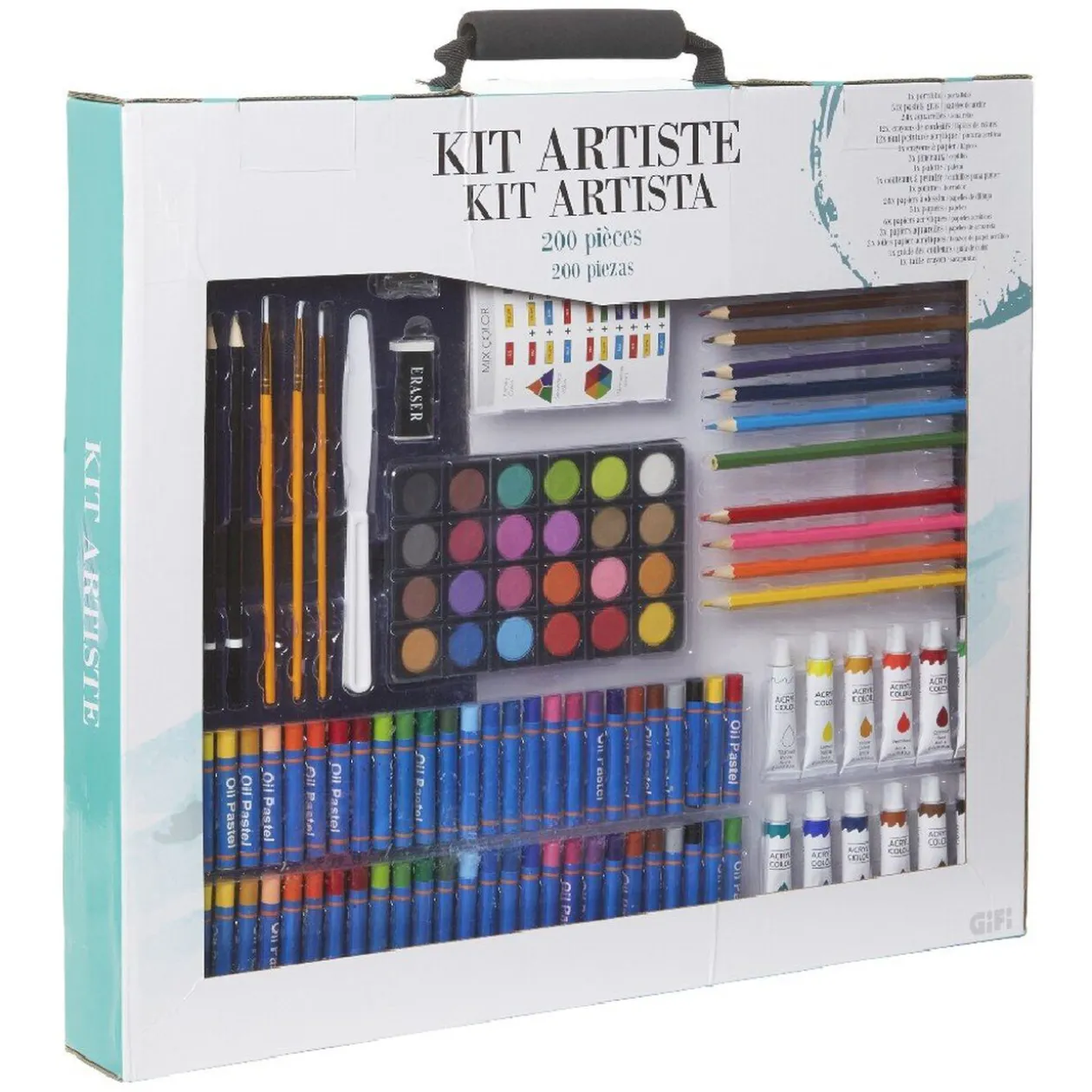 Kit Artiste 200 pièces