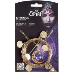 Kit bijoux collier et bracelets x2