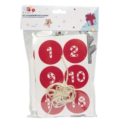 Kit calendrier de l'avent 24 jours DIY tête de cerf