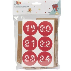 Kit calendrier de l'avent 24 jours DIY maisonnette de Noël
