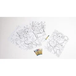 Kit coloriage à numéro animaux fantaisie