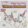Kit créatif 4 serre-têtes licorne à fabriquer