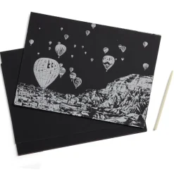 Kit créatif cartes à gratter - 2 modèles