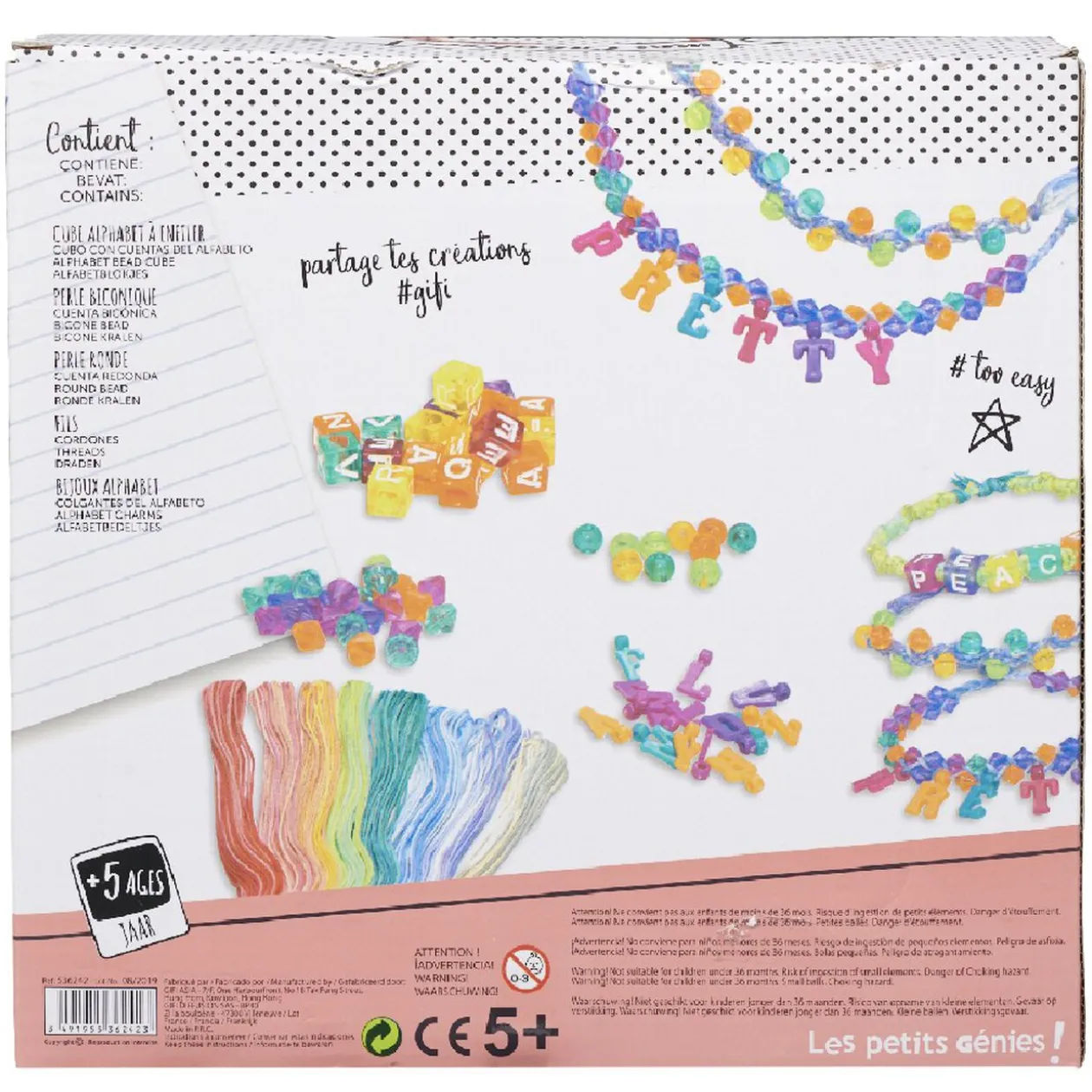 Kit créatif Mes créations Bracelets d'amitié