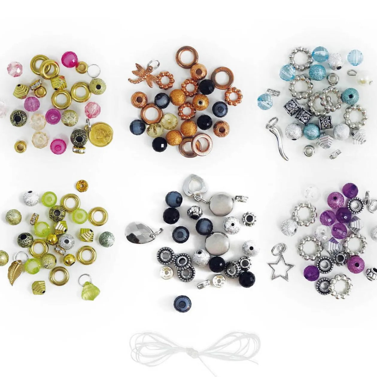 Kit création bracelet breloque x 6 Be teens Buki