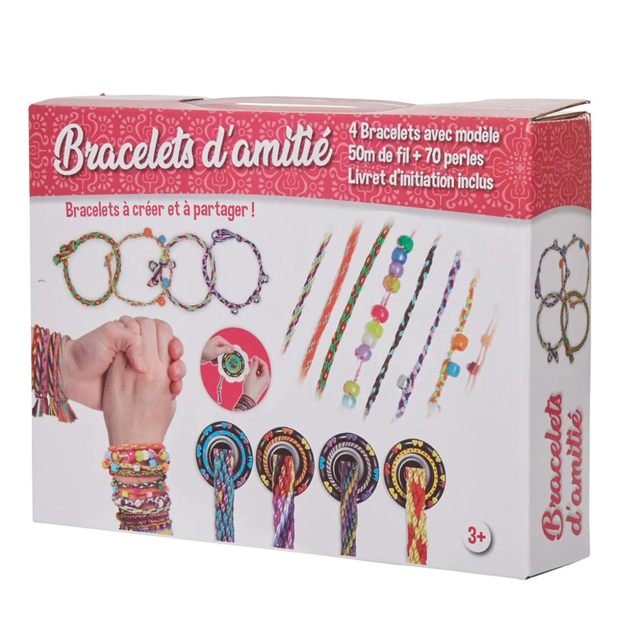 Kit création bracelet d'amitié x 4