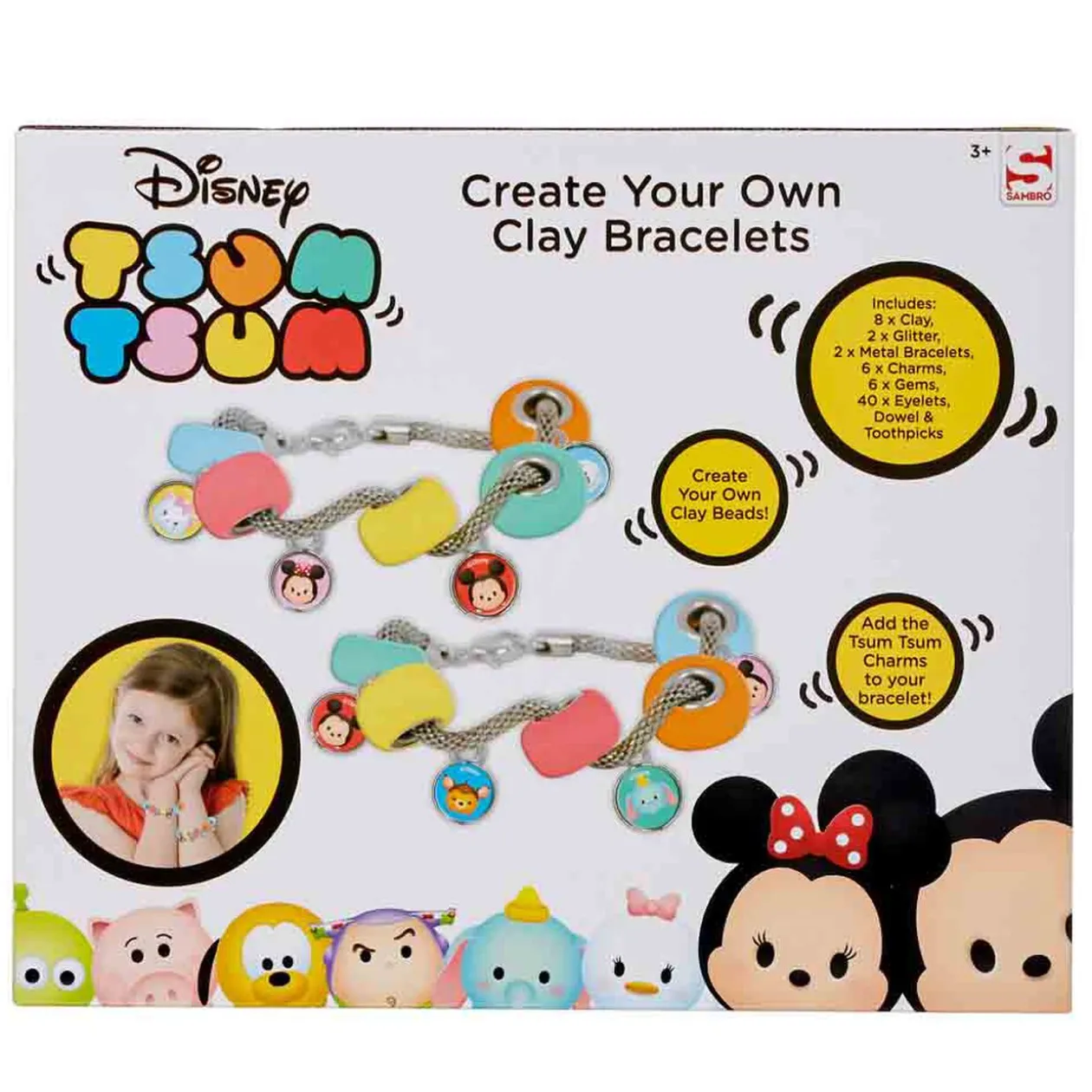 Kit création bracelets et charms Disney Tsum Tsum