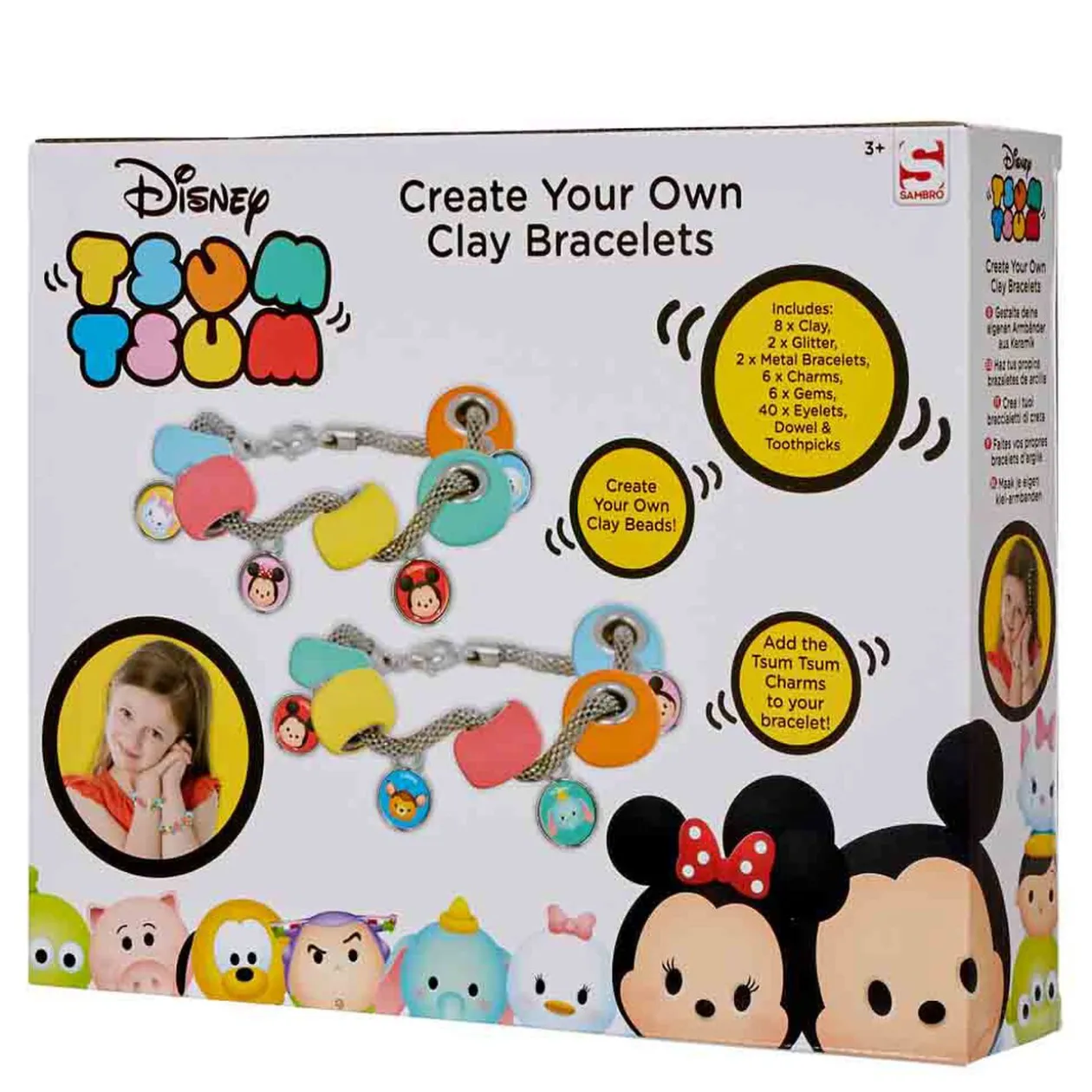 Kit création bracelets et charms Disney Tsum Tsum