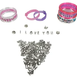 Kit création bracelets perles alphabets Violetta