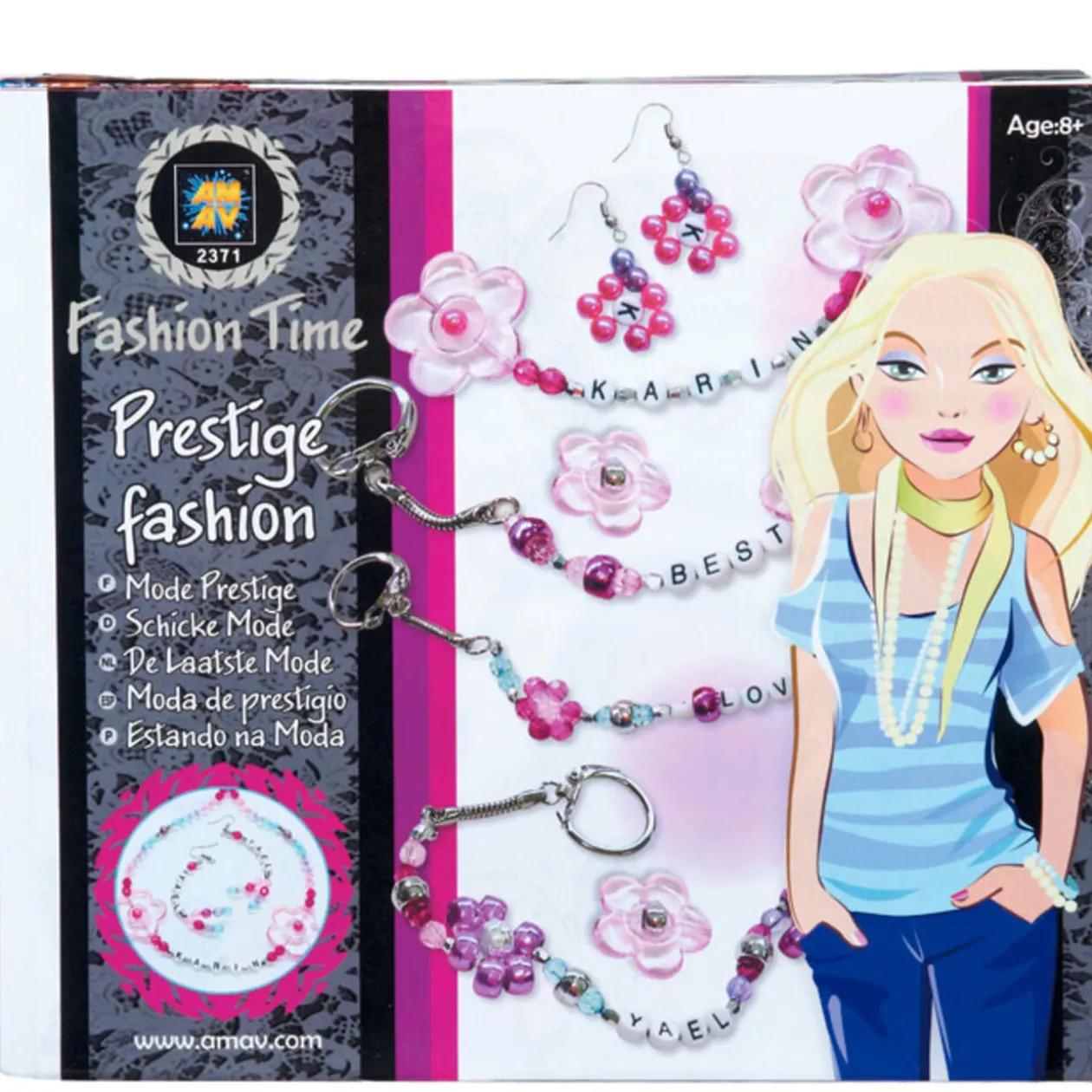 Kit création de bijoux Fashion time