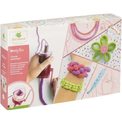 Kit création Lovely Box tricot laine bijoux x5 23 pièces