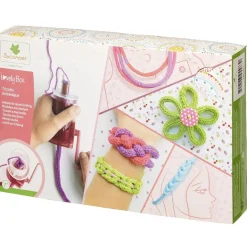 Kit création Lovely Box tricot laine bijoux x5 23 pièces