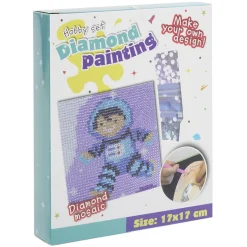 Kit création mosaïque Diamond Painting 17x17cm