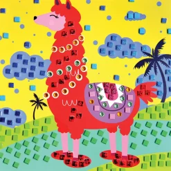 Kit création mosaïque Lama x 6